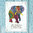 Postkarte Krafttier Elefant "Aus dem Herzen"