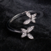 Kraft Ring Schmetterling, Silber
