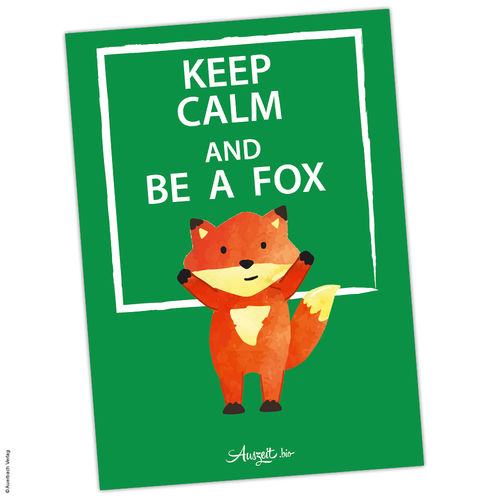 Postkarte Fuchs „Fox“