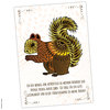 Postkarte Krafttier Eichhörnchen „Im Gleichgewicht“