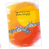 Postkarte Fledermaus „Mit dir“