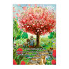Postkarte "Alles wird gut" Kirschbaum