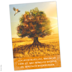 Postkarte "Auszeit Baum" Herbst