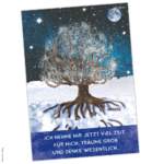 Postkarte "Auszeit Baum" Winter