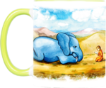 Tasse Elli Elefant "Ich pass auf Dich auf" (330, 340, 450 ml)