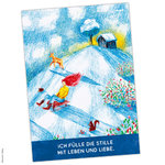 Postkarte "Zeit im Wandel" Winter